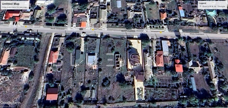 Teren Construcții intravilan de 1173 mp, în Poiana