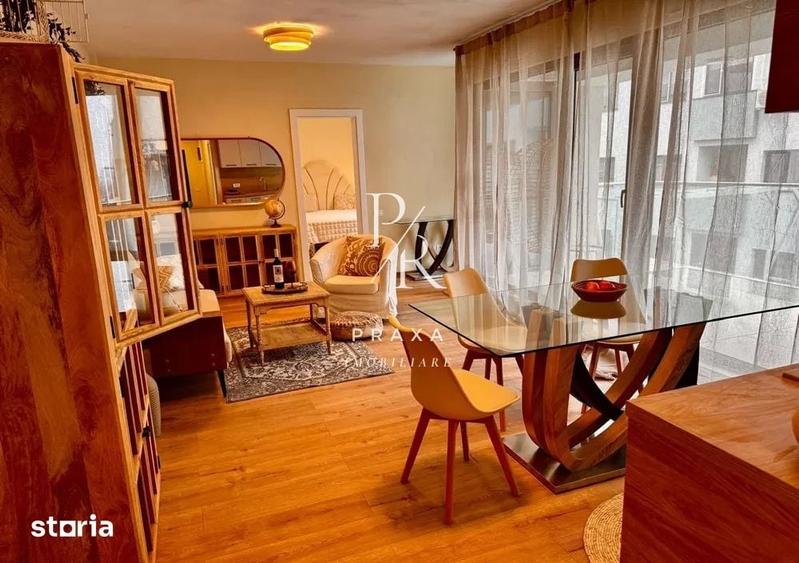 Apartament cu 3 camere semidecomandat în Borhanci