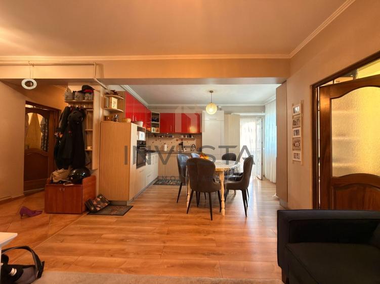 Apartament cu 4 camere semidecomandat, mobilat în Gheorgheni