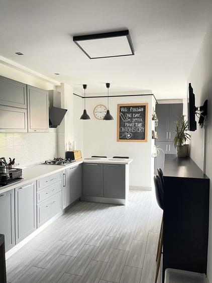 Apartament 2 camere 74,46 mp utili + terasa 6,31 mp, garaj subteran + loc de parcare exterior, boxa, complet mobilat si utilat. - 3