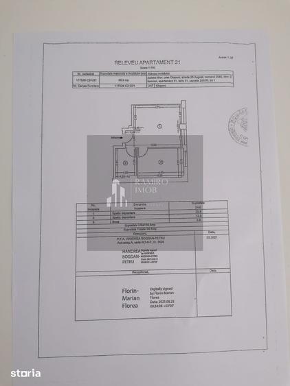 Apartament cu 2 camere în Central