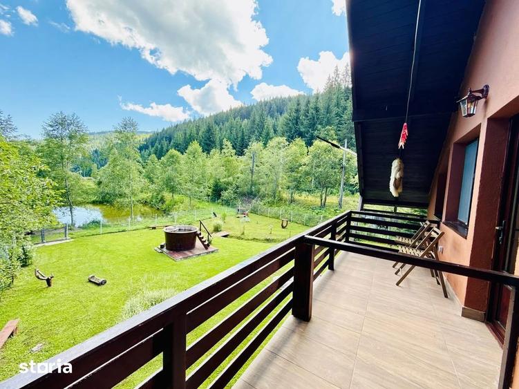 Casa de vanzare + 5.500 mp teren + 2 iazuri | Valea Putnei Pojorata - 12