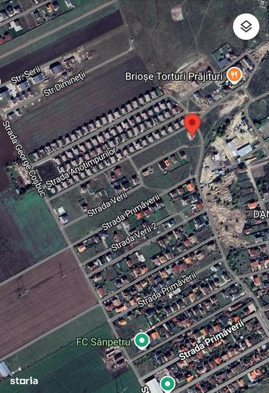 Teren de 1900 mp, în Sânpetru