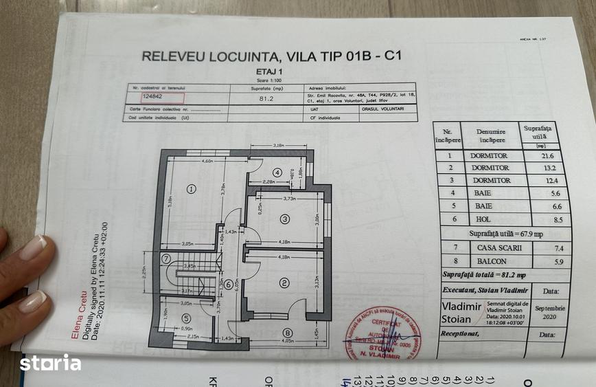 Casă cu 3 camere cu Teren 255 Mp în Central