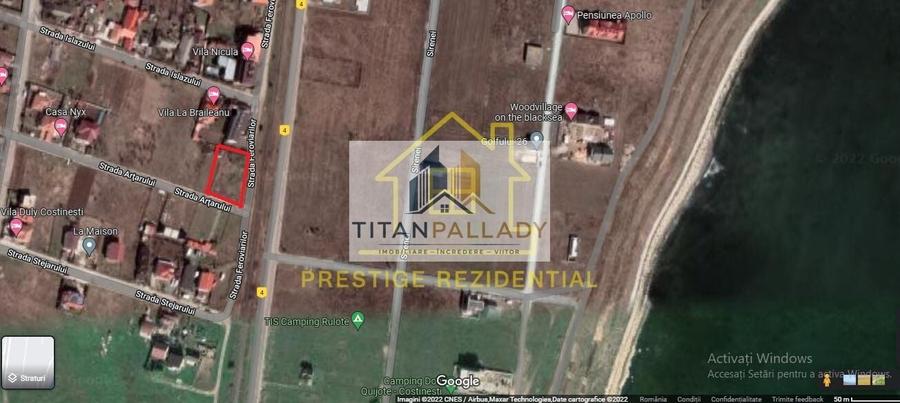 Teren Construcții intravilan de 500 mp, în Central