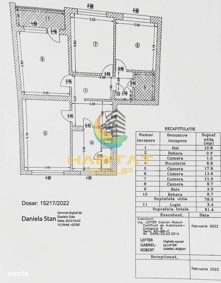 Apartament cu 4 camere decomandat în Drumul Găzarului