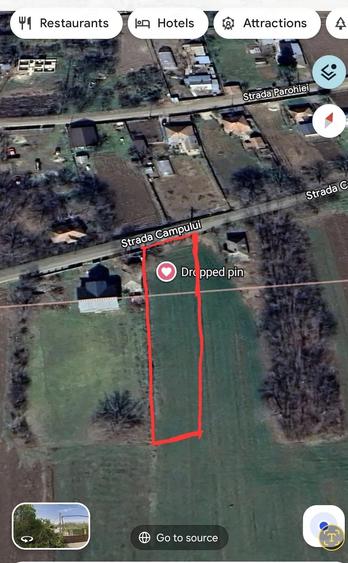 Teren de 1700 mp, în Grecii de Jos