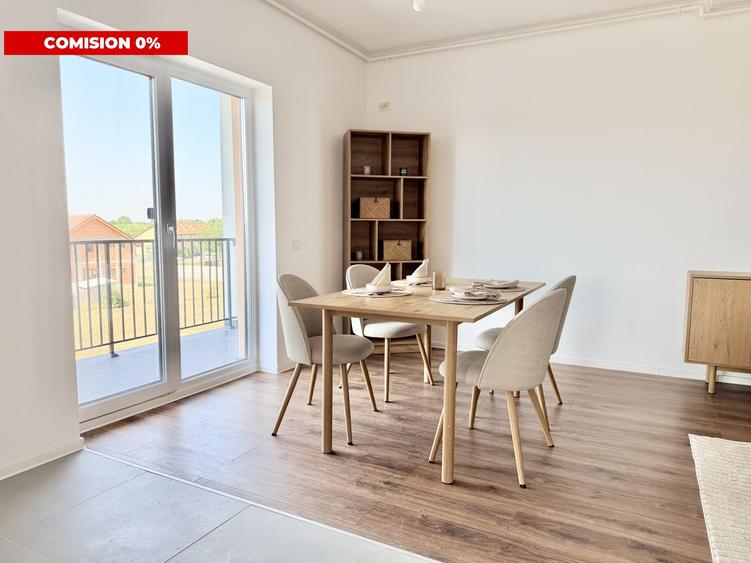 Apartament cu 2 camere decomandat, mobilat în Moșnița Nouă