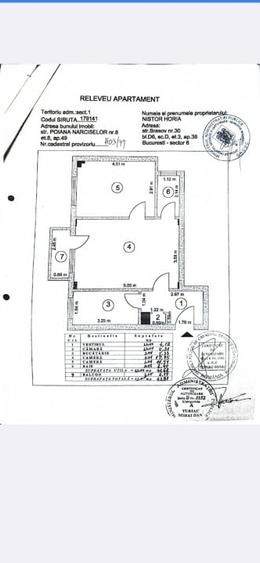 Apartament cu 2 camere semidecomandat în Cișmigiu