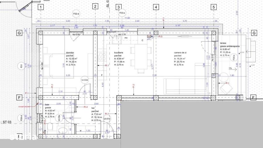 Apartament 2 camere, 50 mp SEMICENTRAL - 1