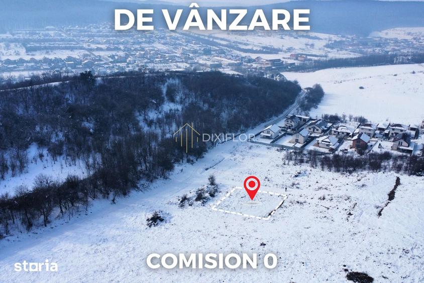 Teren de 650 mp, în Corunca