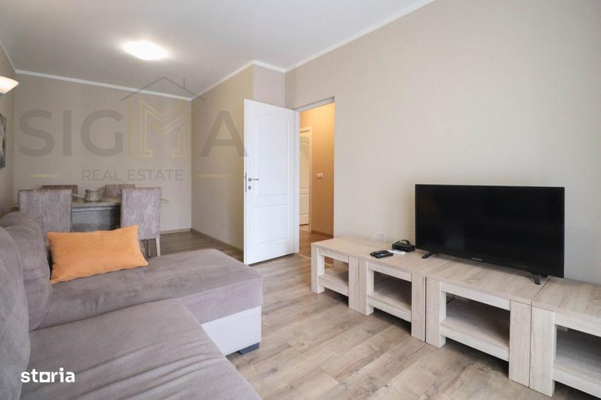 Apartament cu 2 camere, mobilat în Între Lacuri