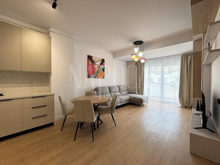 Apartament cu 2 camere semidecomandat, mobilat în Florești — fotografia 1