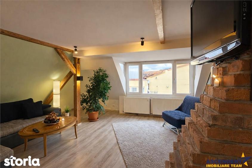 Apartament cu 3 camere, mobilat în Centrul Istoric