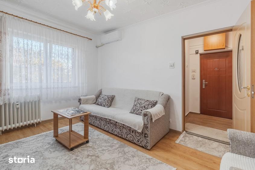 Apartament cu 2 camere semidecomandat în Central