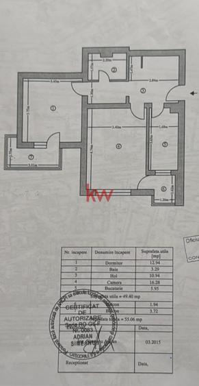 Apartament cu 2 camere decomandat, mobilat în Păcurari