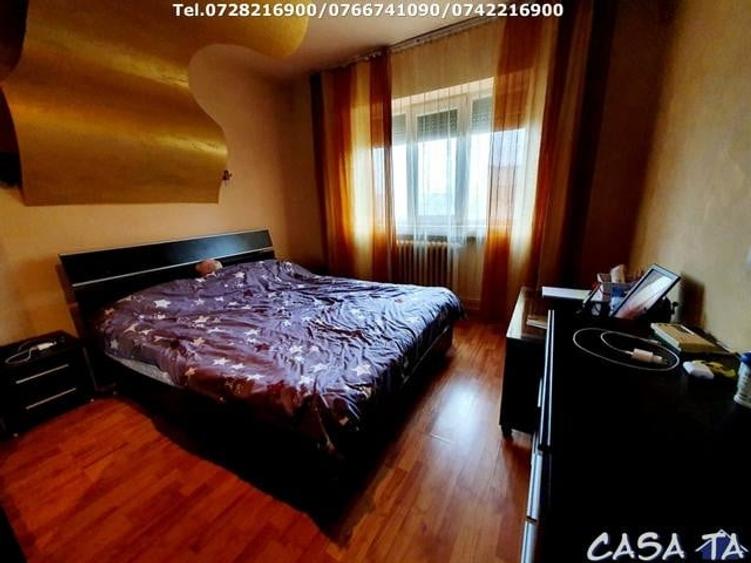 Apartament cu 3 camere decomandat, mobilat în 9 Mai