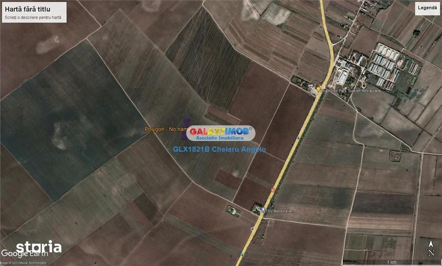 Teren de 14700 mp, în Adunații-Copăceni