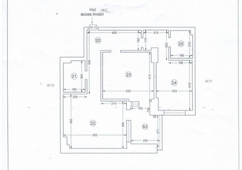 Apartament cu 3 camere decomandat în Energia