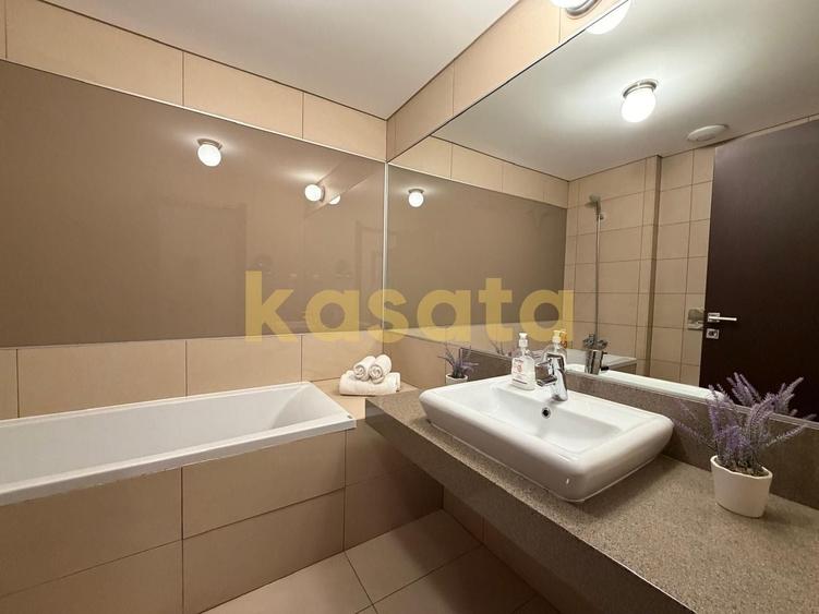 Apartament cu 2 camere decomandat, mobilat în Barbu Văcărescu