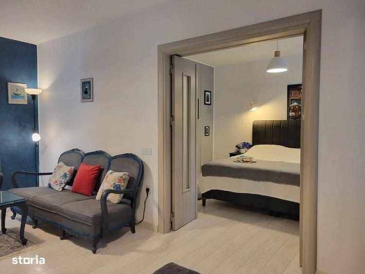 Casa str Sirenelor parter + subsol mobilata modern curte comuna - 13