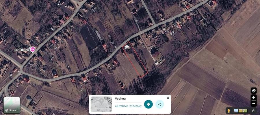Teren de 3211 mp, în Vechea