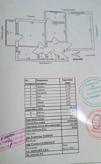 De vanzare aparatament cu 2 camere, Siderurgistilor, 65.000 euro negociabil - 13
