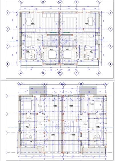 Duplex cu 5 camere cu Teren 360 Mp în Gilău