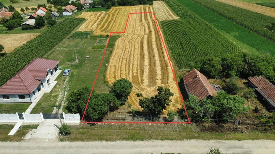 Teren de 3544 mp, în Mihăieni