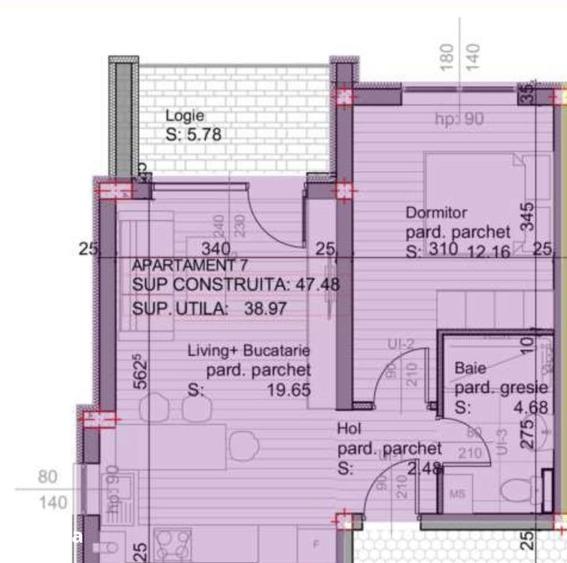 Apartament cu 2 camere în Independenței