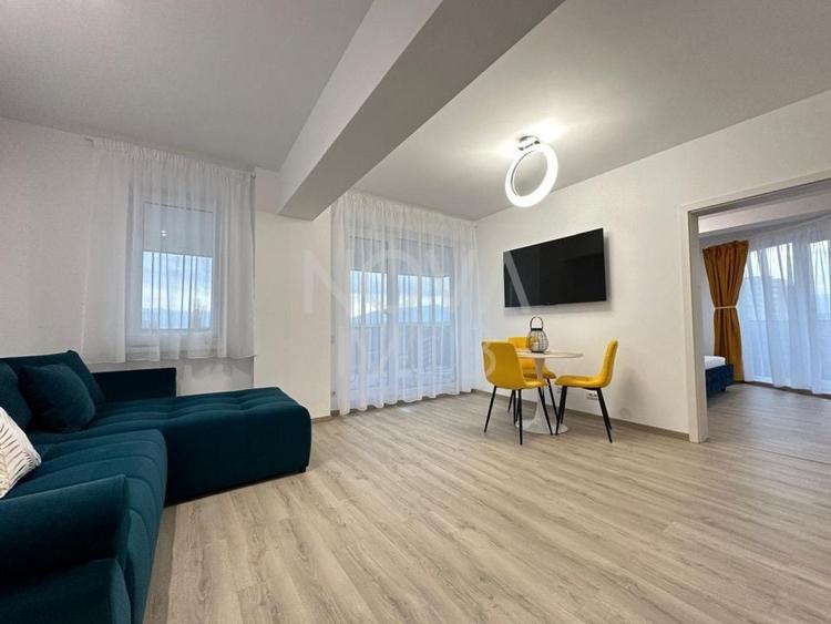 Apartament cu 2 camere semidecomandat, mobilat în Mihai Viteazul