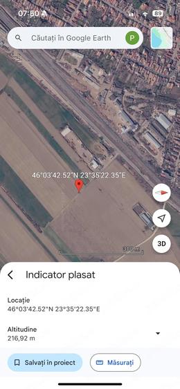 Teren de 5100 mp, în Exterior Vest