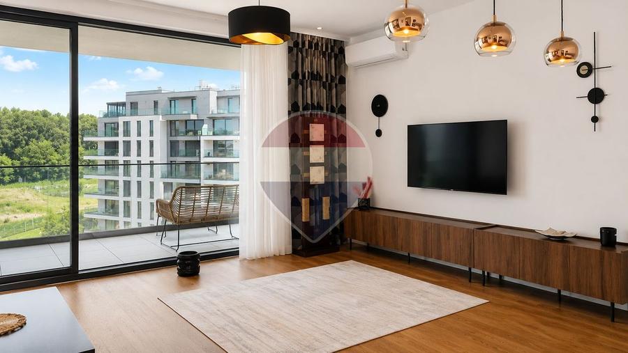 Apartament cu 3 camere decomandat, mobilat în Băneasa