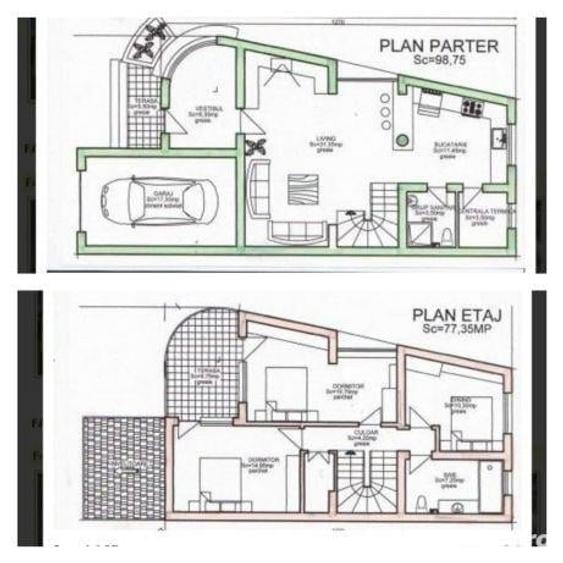 Casă cu 4 camere cu Teren 600 Mp în Brebu