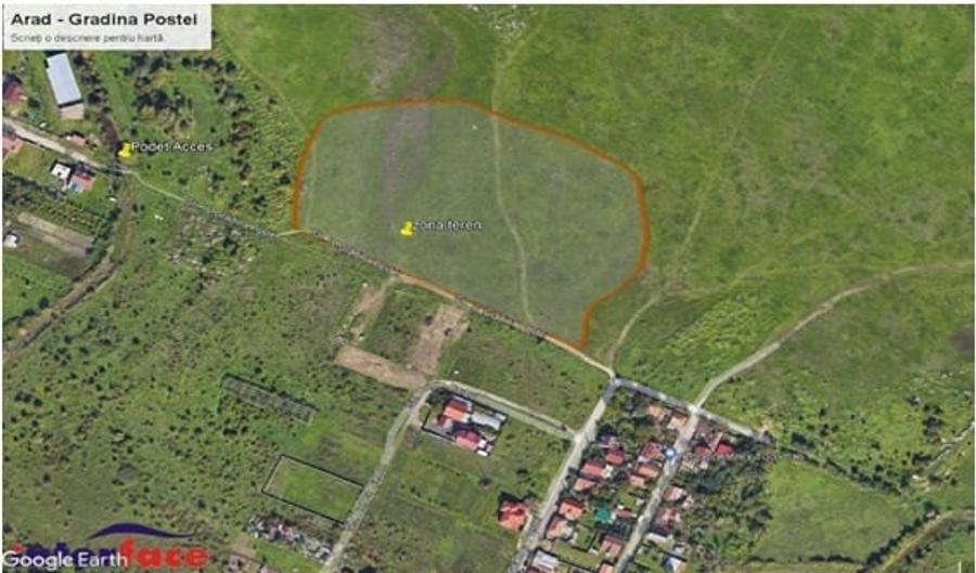 Teren Construcții intravilan de 906 mp, în Sânleani