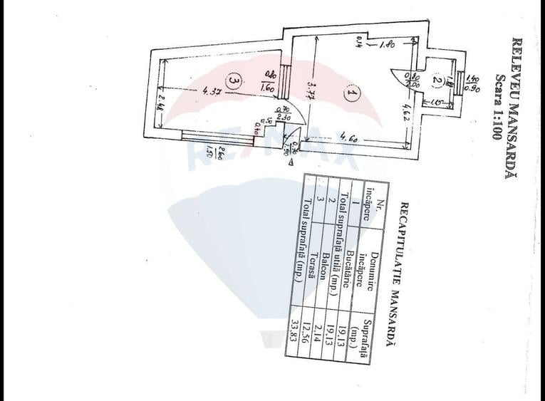Apartament cu 4 camere în Romană