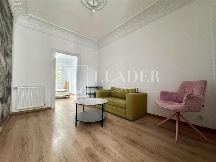 Apartament cu 2 camere semidecomandat, mobilat în Știrbei Vodă