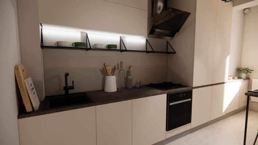 Apartament cu 2 camere decomandat, mobilat în Bucureștii Noi