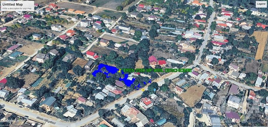 Casă individuală cu 4 camere cu Teren 2550 Mp în Central