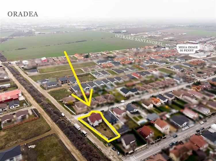 Casă cu 7 camere cu Teren 598 Mp în Sântandrei