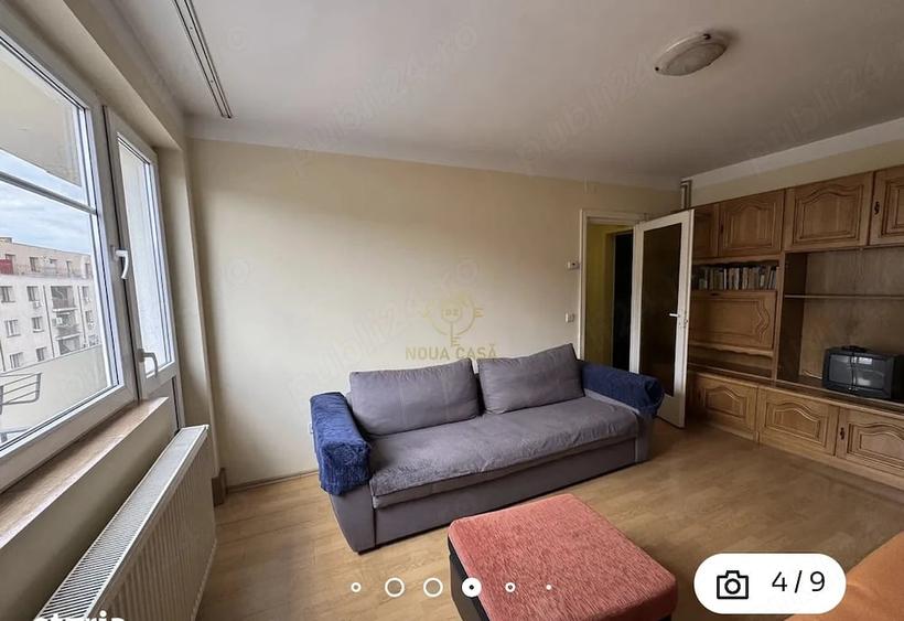 Apartament cu 2 camere semidecomandat în Central