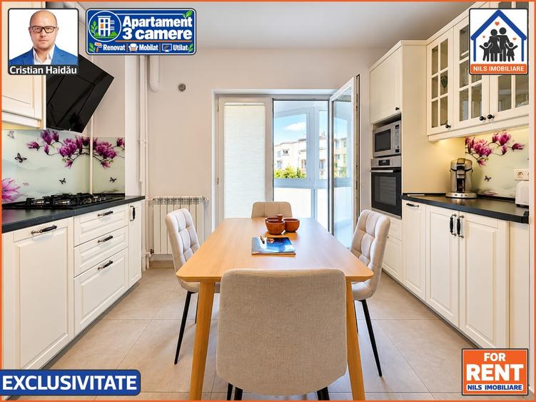 Apartament cu 3 camere decomandat în Unirii