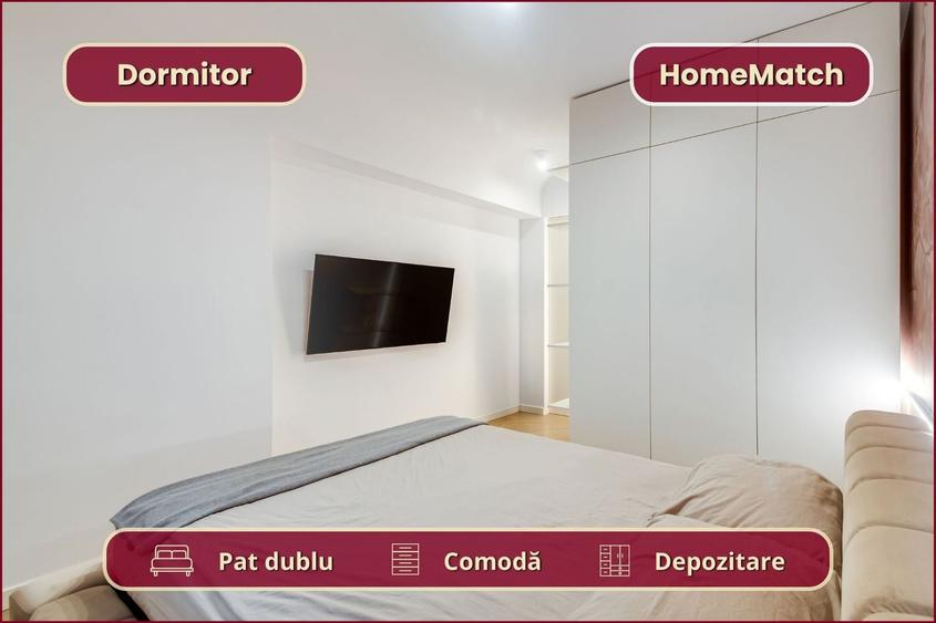 Apartament cu 2 camere decomandat, mobilat în Pipera