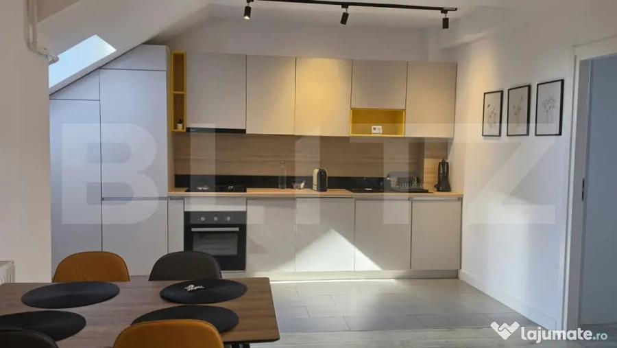 Apartament cu 2 camere semidecomandat în Central