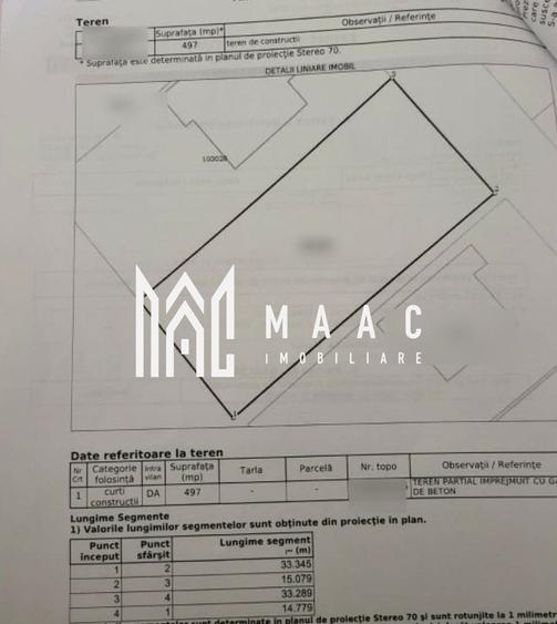 Teren Construcții intravilan de 500 mp, în Șelimbăr