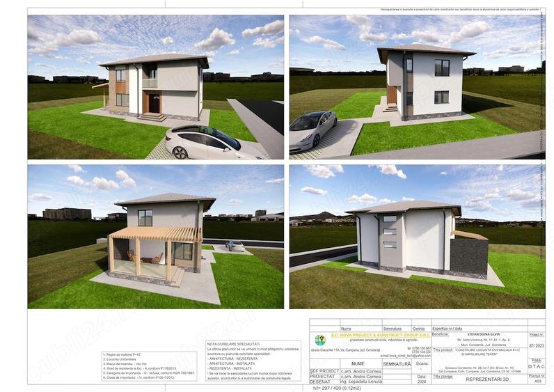 Casă cu Teren 400 Mp în Cumpăna