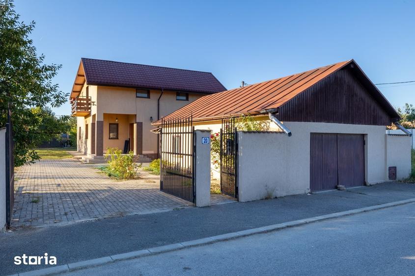 Casă cu 5 camere cu Teren 1163 Mp în Cornetu