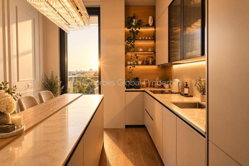 Apartament cu 4 camere semidecomandat, mobilat în Floreasca