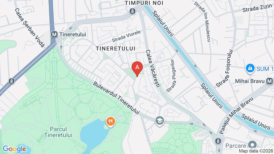 Garsonieră decomandată, mobilată în Tineretului