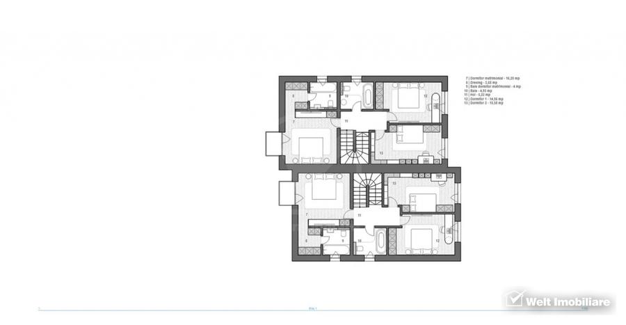 Duplex cu 5 camere cu Canalizare în Dezmir